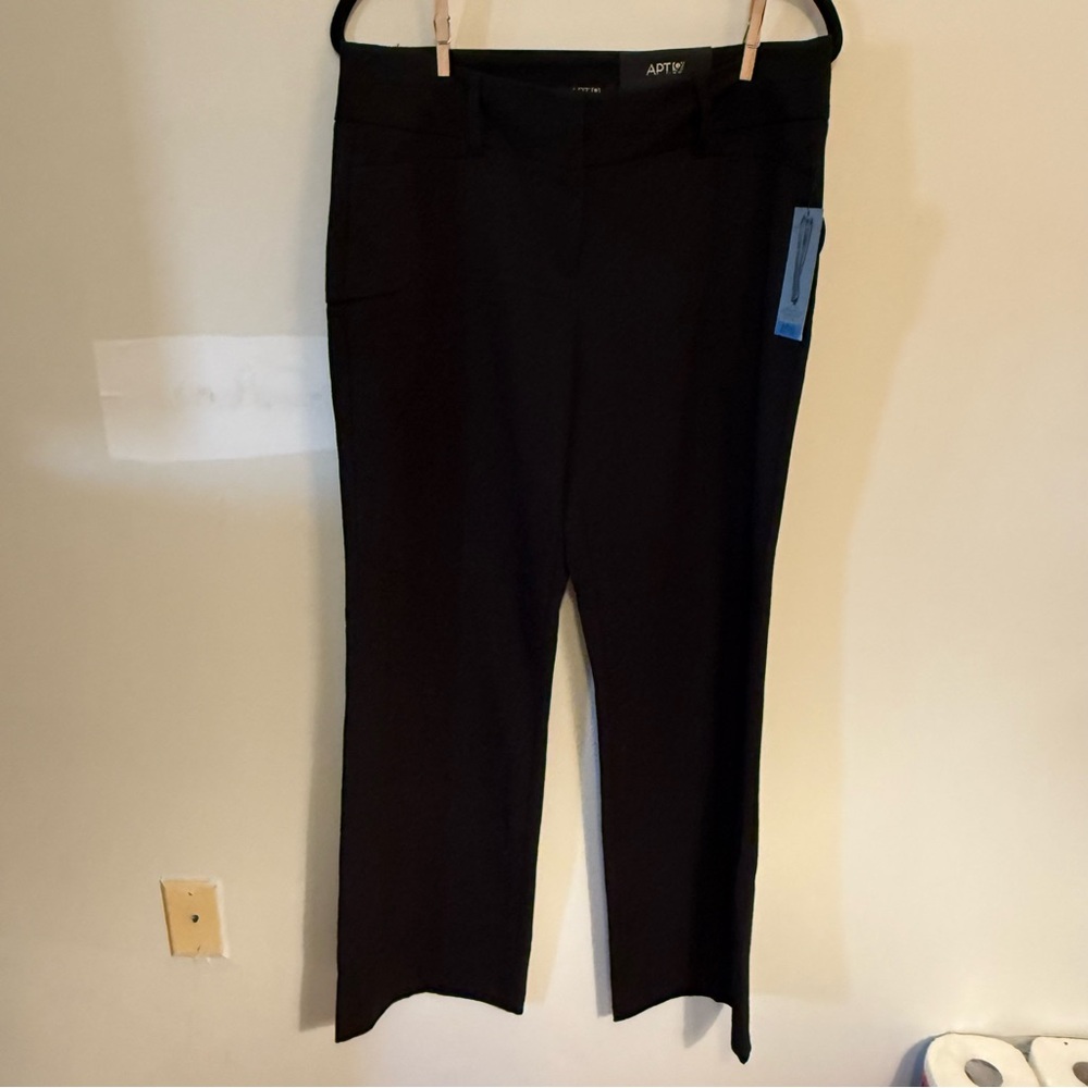 Apt. 9 Women's Classic Black Trouser Pant NWT Size 12